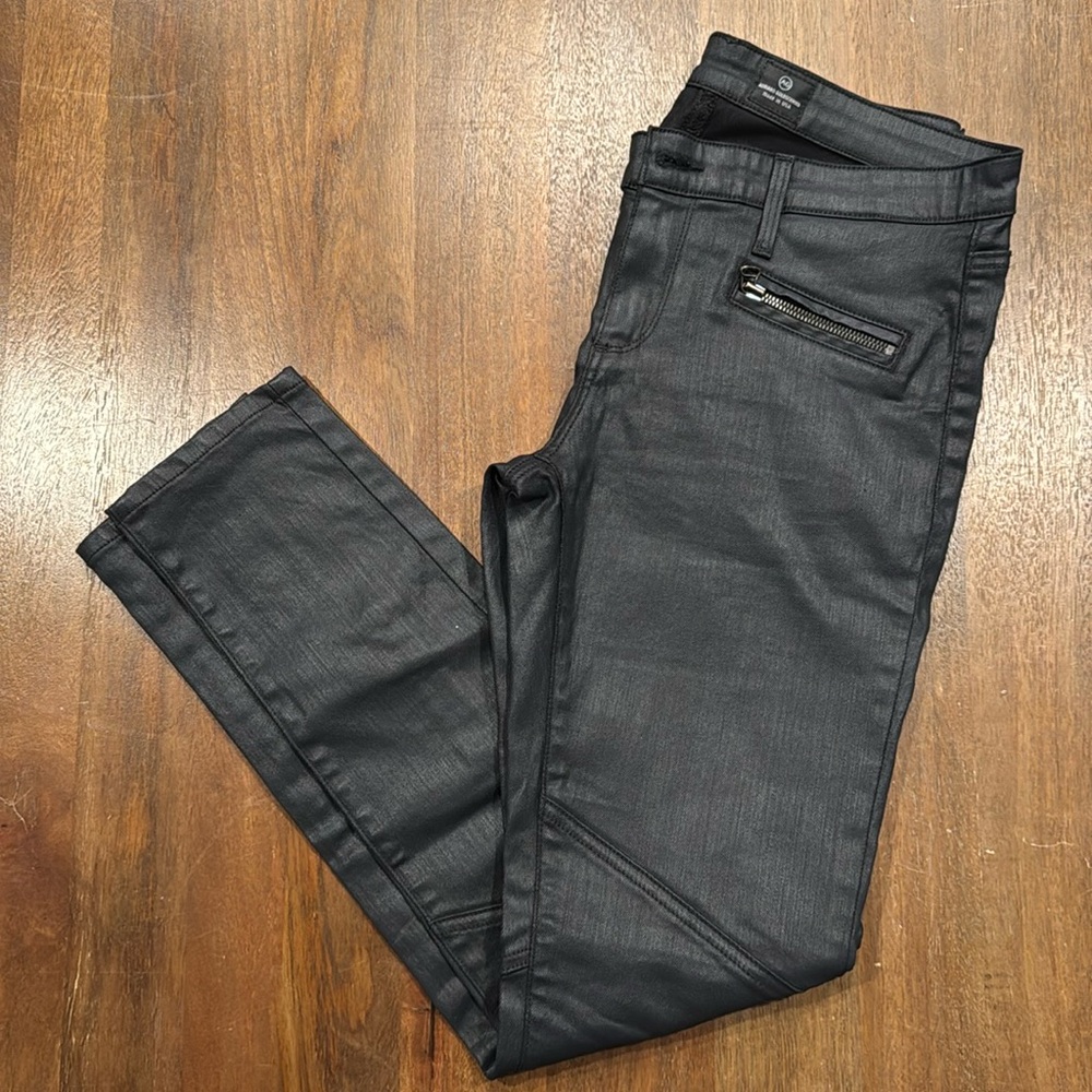 Adriano Goldschmied (AG) Moto Legging-Made in the USA￼
